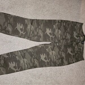 Camouflage Patterned Pants by NYDJ